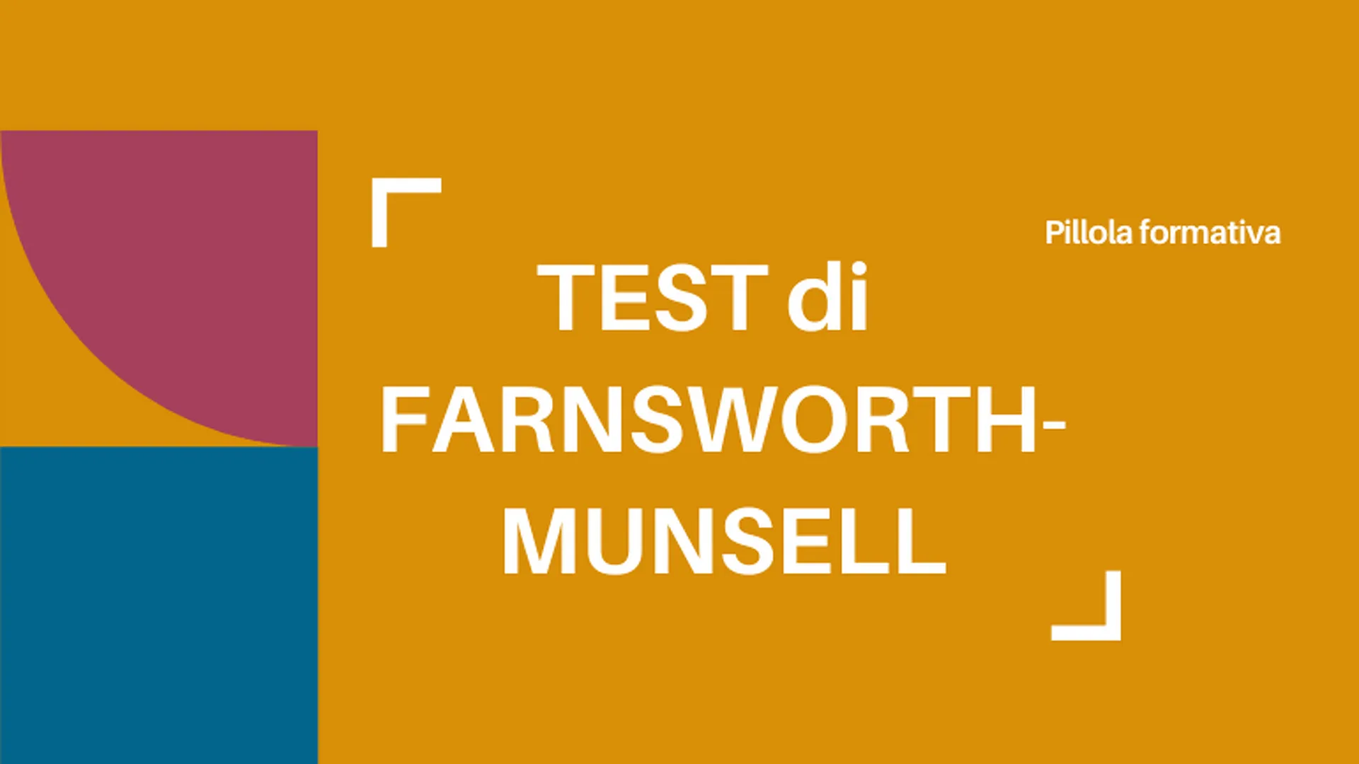 TEST di FARNSWORTH-MUNSELL